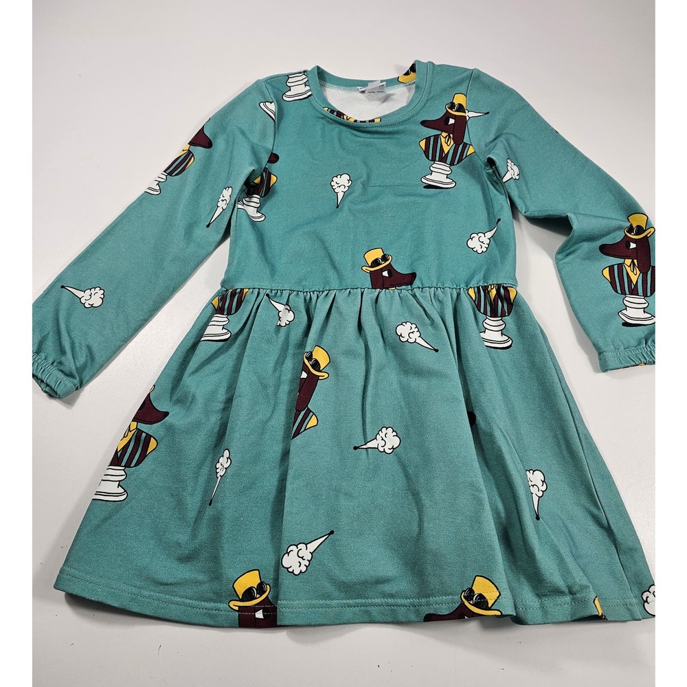 Jelly Alligator Dress Fogdog

4-5 years long sleeve blue made in EU ^*